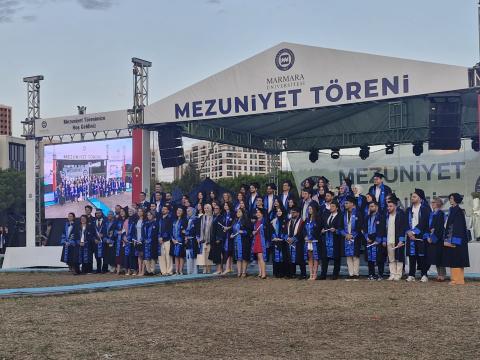 Our 2024-2025 Academic Year Graduation Ceremony was held on September 12, 2025, at the Marmara University Dragos Campus. We wish our graduates success in their future lives.